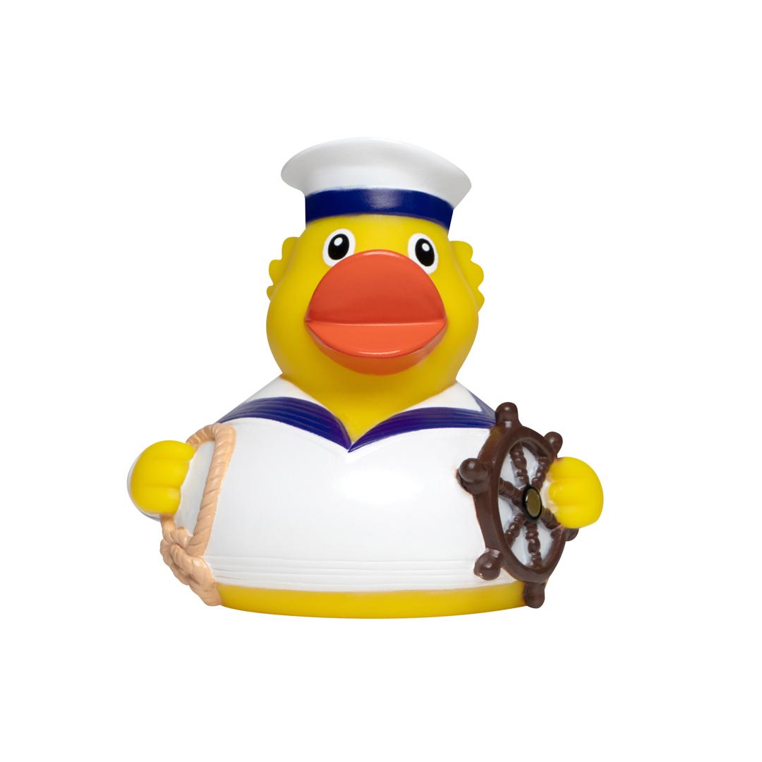 M132064 White - Squeaky duck seaman - mbw