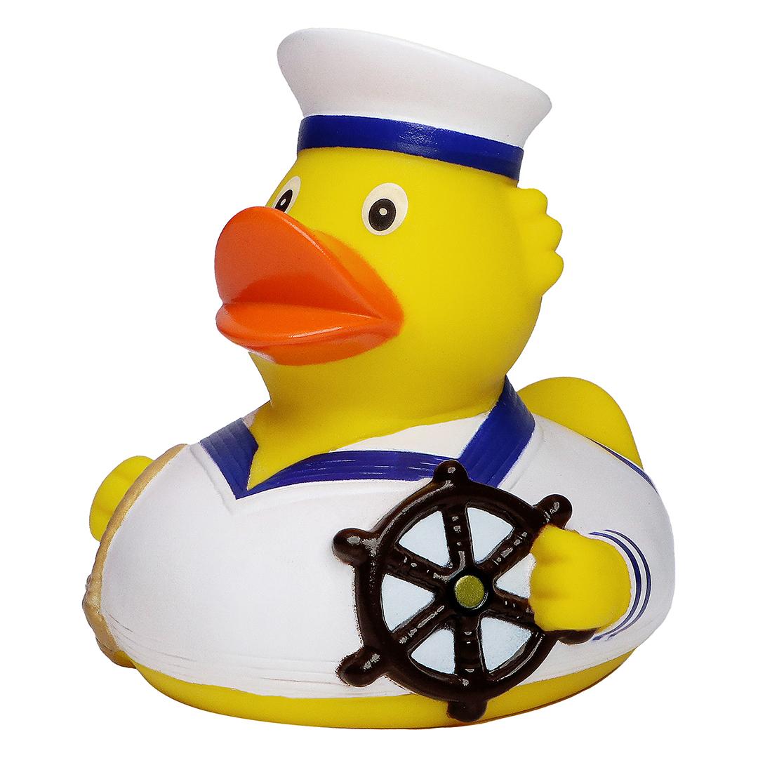 M132064 White - Squeaky duck seaman - mbw