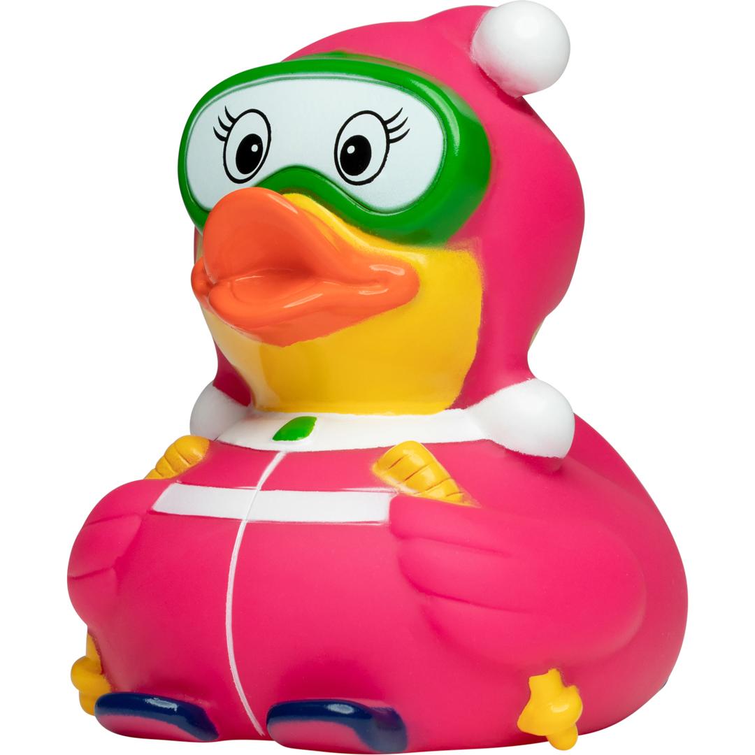 M131091 Multicoloured - Squeaky duck skier - mbw