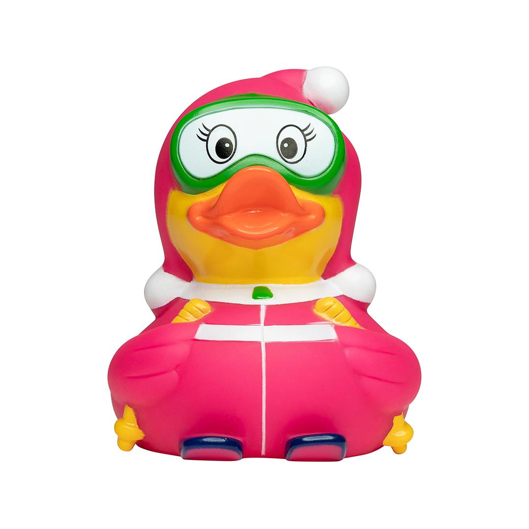 M131091 Multicoloured - Squeaky duck skier - mbw