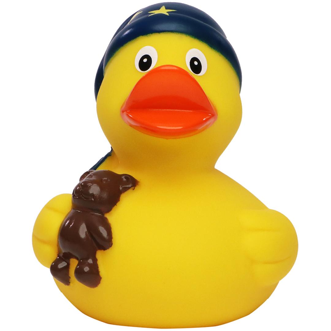 M131132 Multicoloured - Squeaky duck sleepy head - mbw