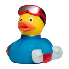 M131092  - Squeaky duck snowboarder - mbw