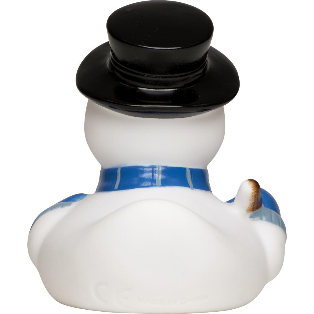 M131161 White - Squeaky duck snowman - mbw