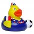 M131127 Black/red/yellow - Squeaky duck soccer fan - mbw