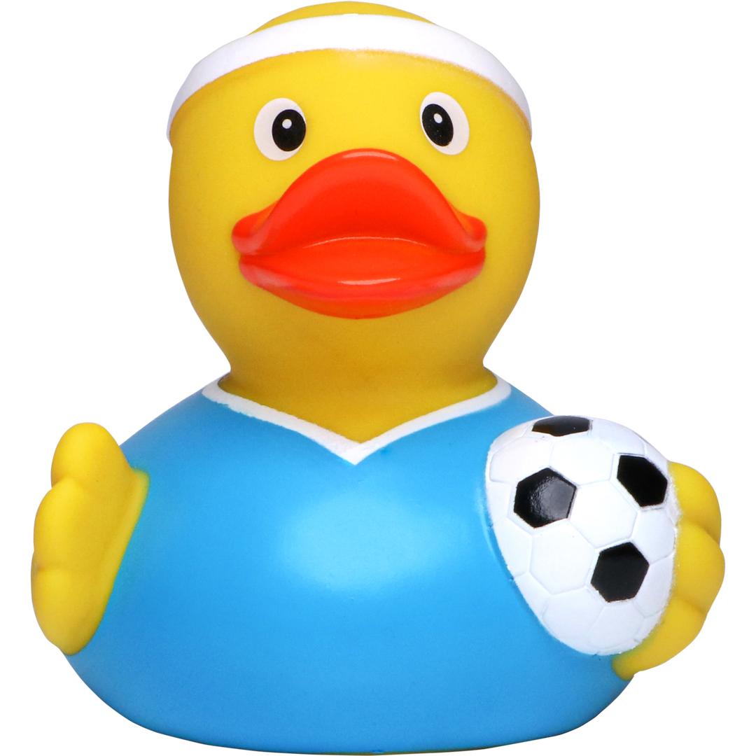 M131083 Multicoloured - Squeaky duck soccer player - mbw