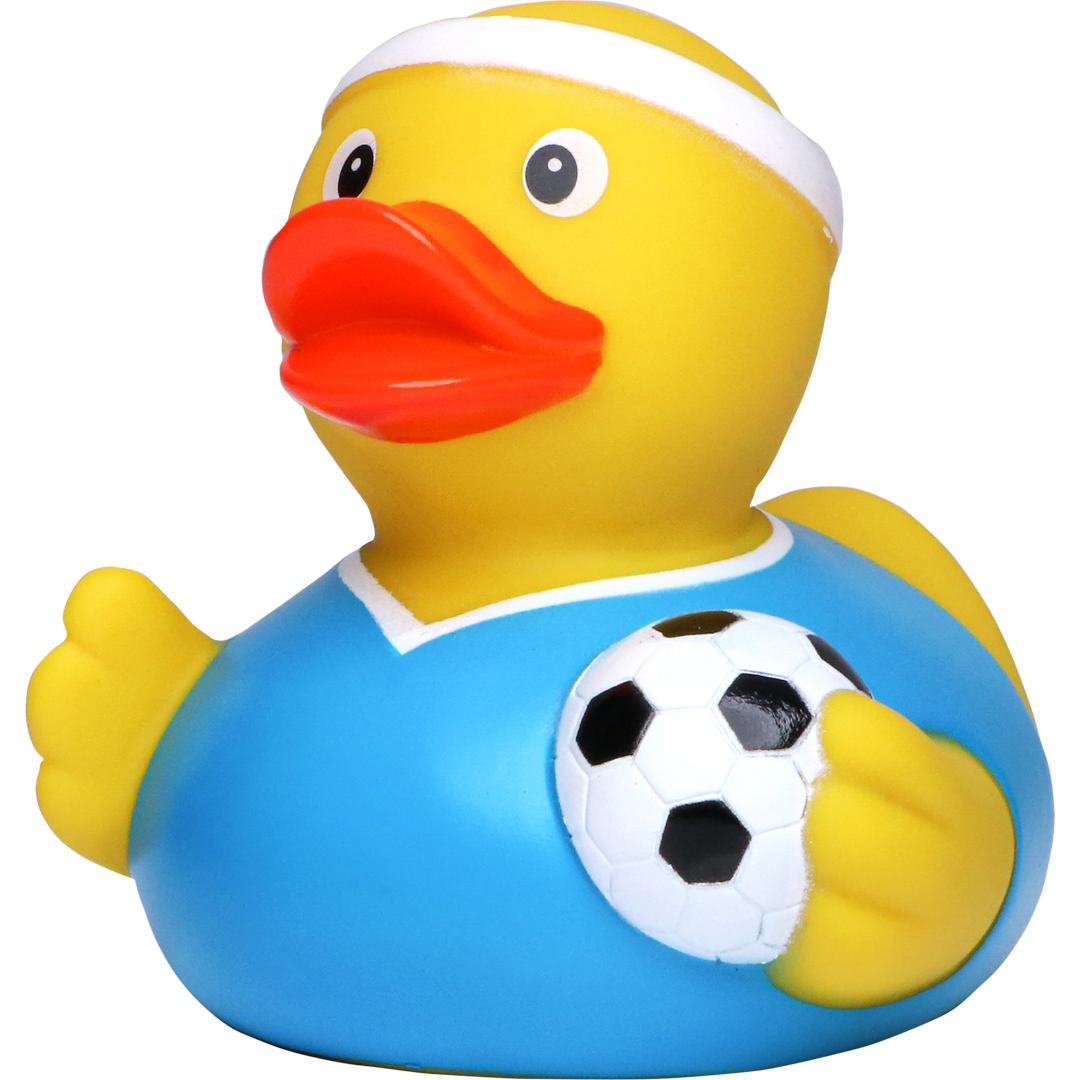 M131083 Multicoloured - Squeaky duck soccer player - mbw