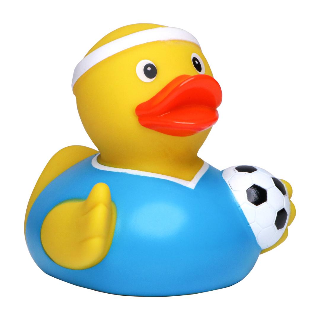 M131083 Multicoloured - Squeaky duck soccer player - mbw