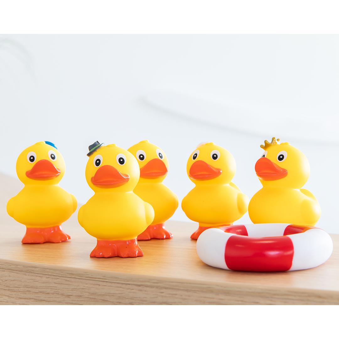 M131167 Multicoloured - Squeaky duck standing bavarian - mbw