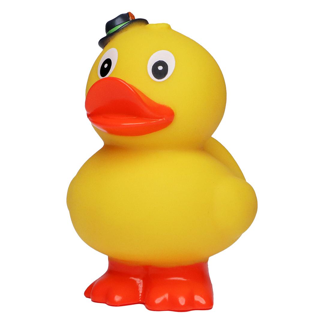 M131167 Multicoloured - Squeaky duck standing bavarian - mbw