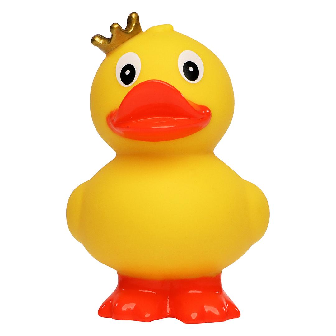 M131166 Multicoloured - Squeaky duck standing crown - mbw