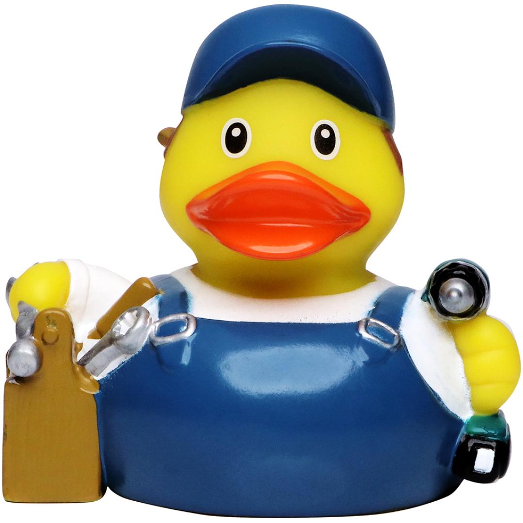 M131245 Multicoloured - Squeaky duck technician - mbw