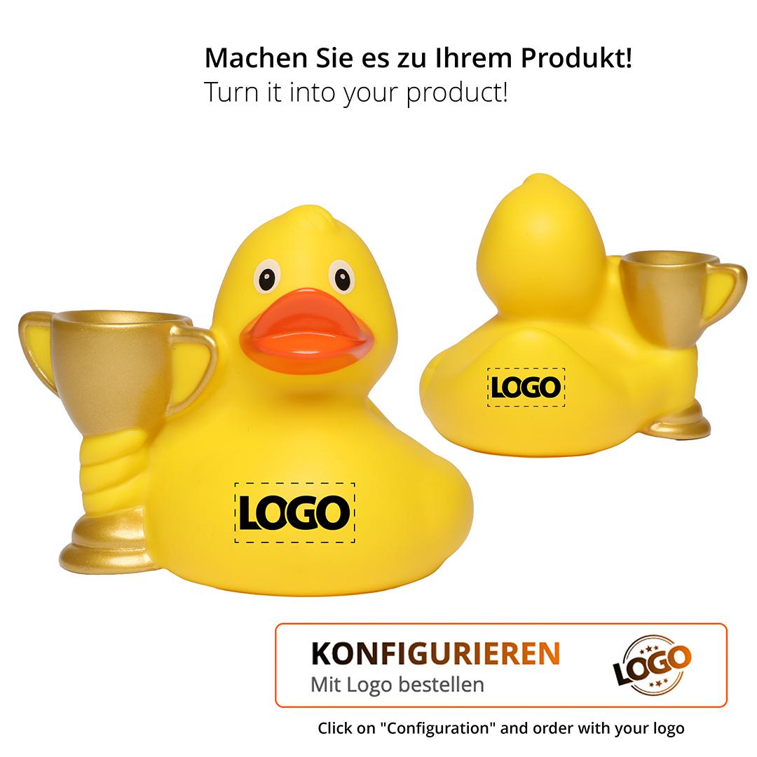 M131024 Multicoloured - Squeaky Duck trophy - mbw