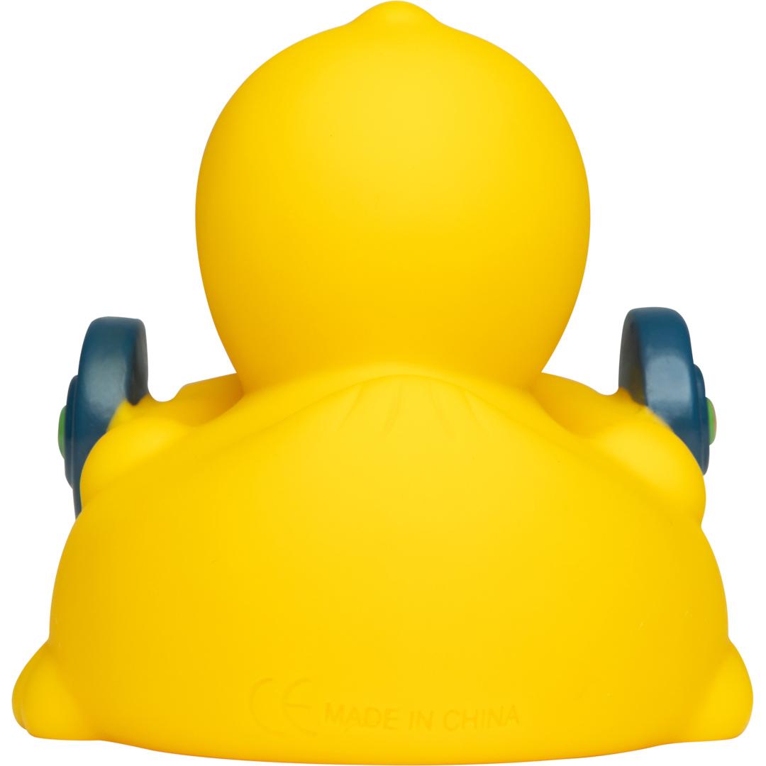 M131145 Multicoloured - Squeaky duck weightlifter - mbw