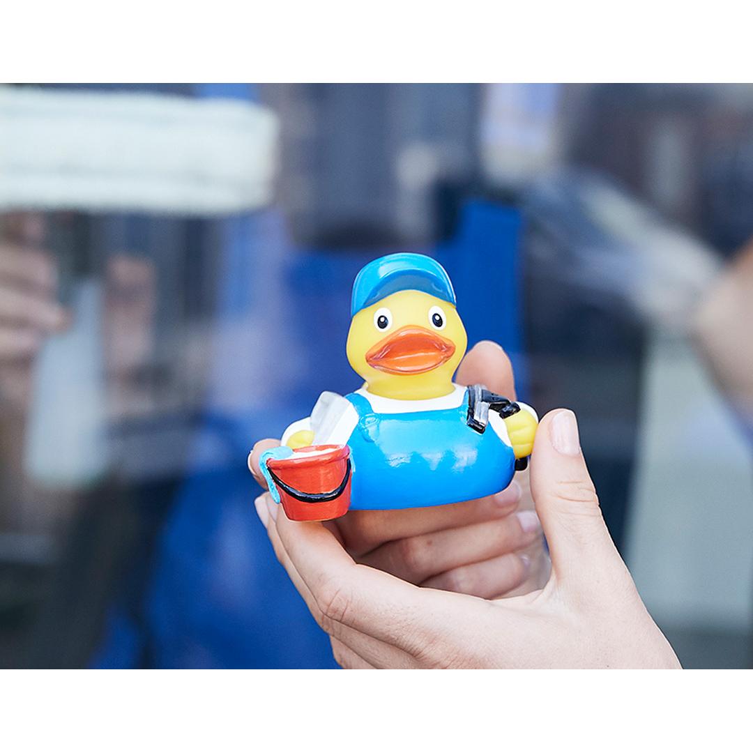 M131285 Multicoloured - Squeaky duck window cleaner - mbw