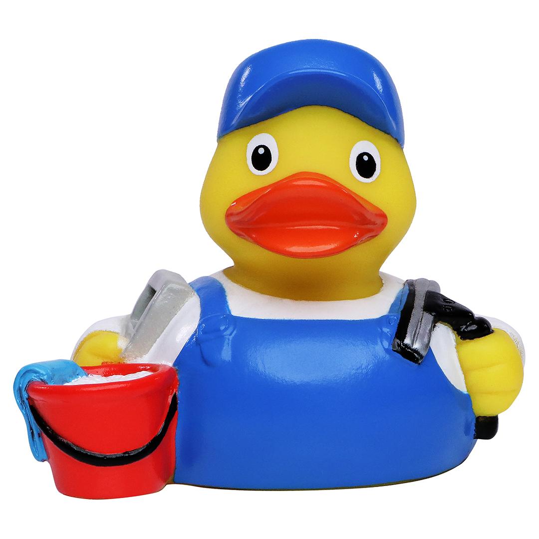 M131285 Multicoloured - Squeaky duck window cleaner - mbw
