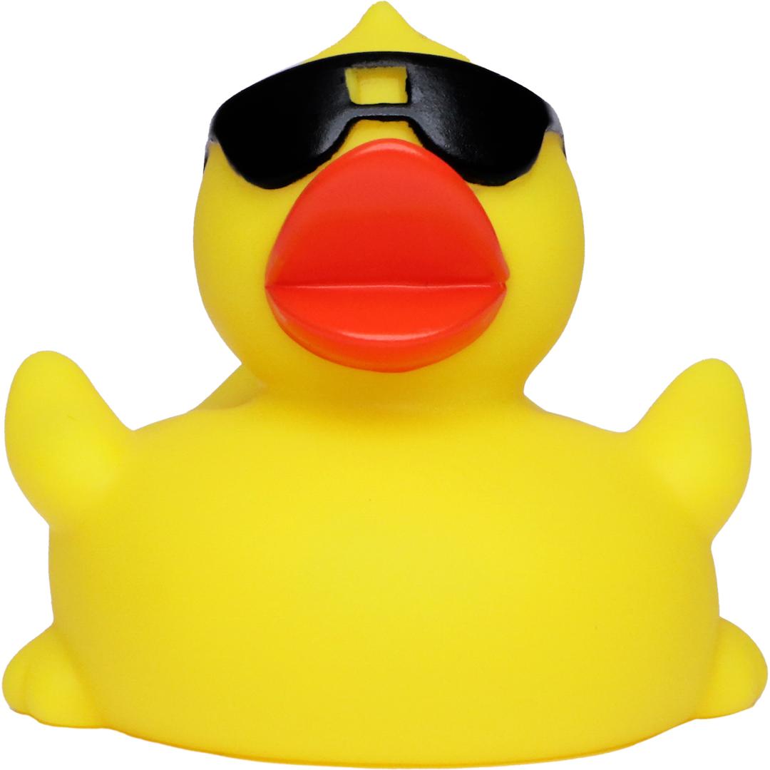 M131204 Multicoloured - Squeaky duck with sunglases - mbw