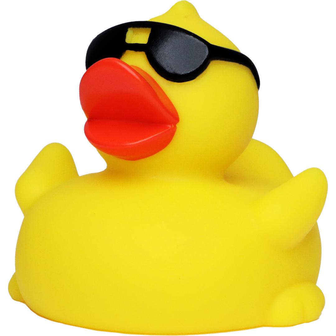 M131204 Multicoloured - Squeaky duck with sunglasses - mbw