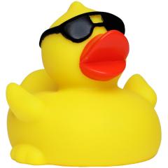 M131204  - Squeaky duck with sunglasses - mbw
