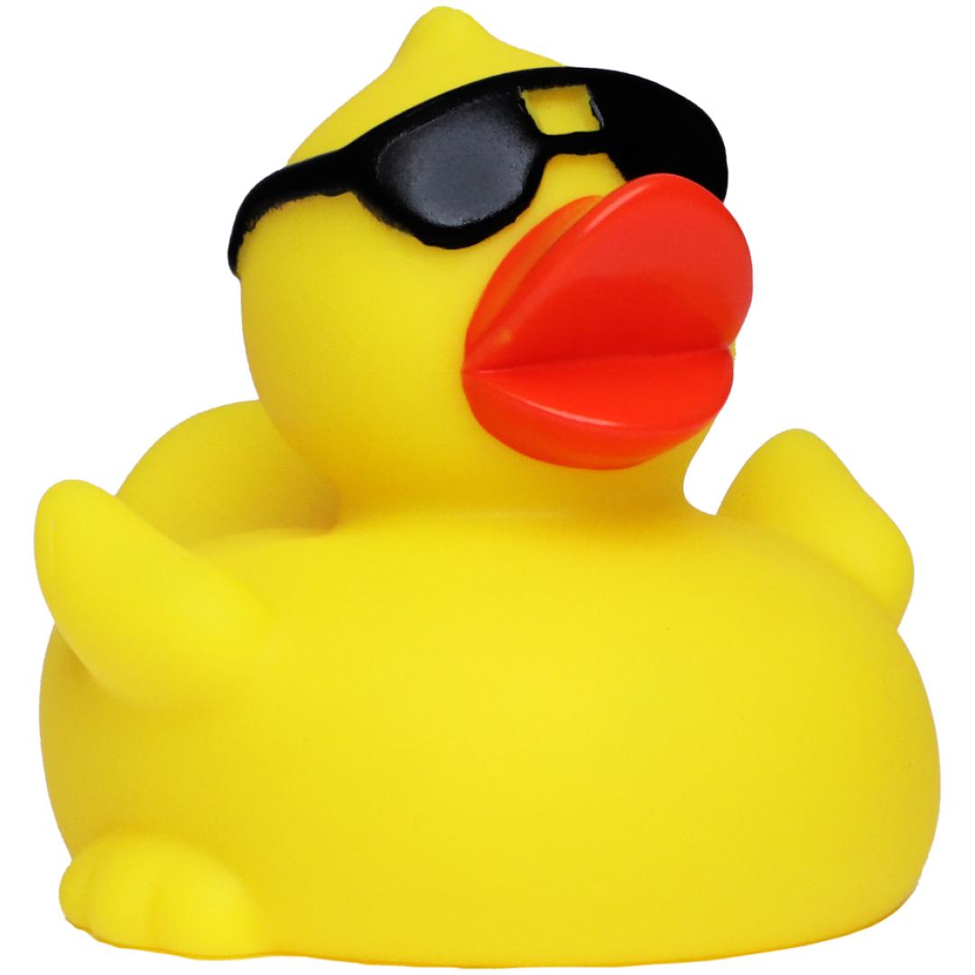 M131204 Multicoloured - Squeaky duck with sunglasses - mbw