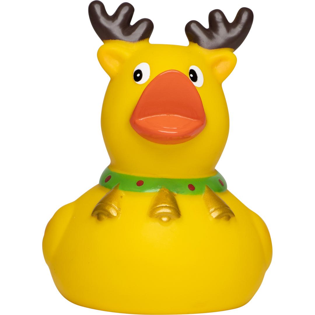 M131217 Multicoloured - Squeaky duck x-mas moose - mbw
