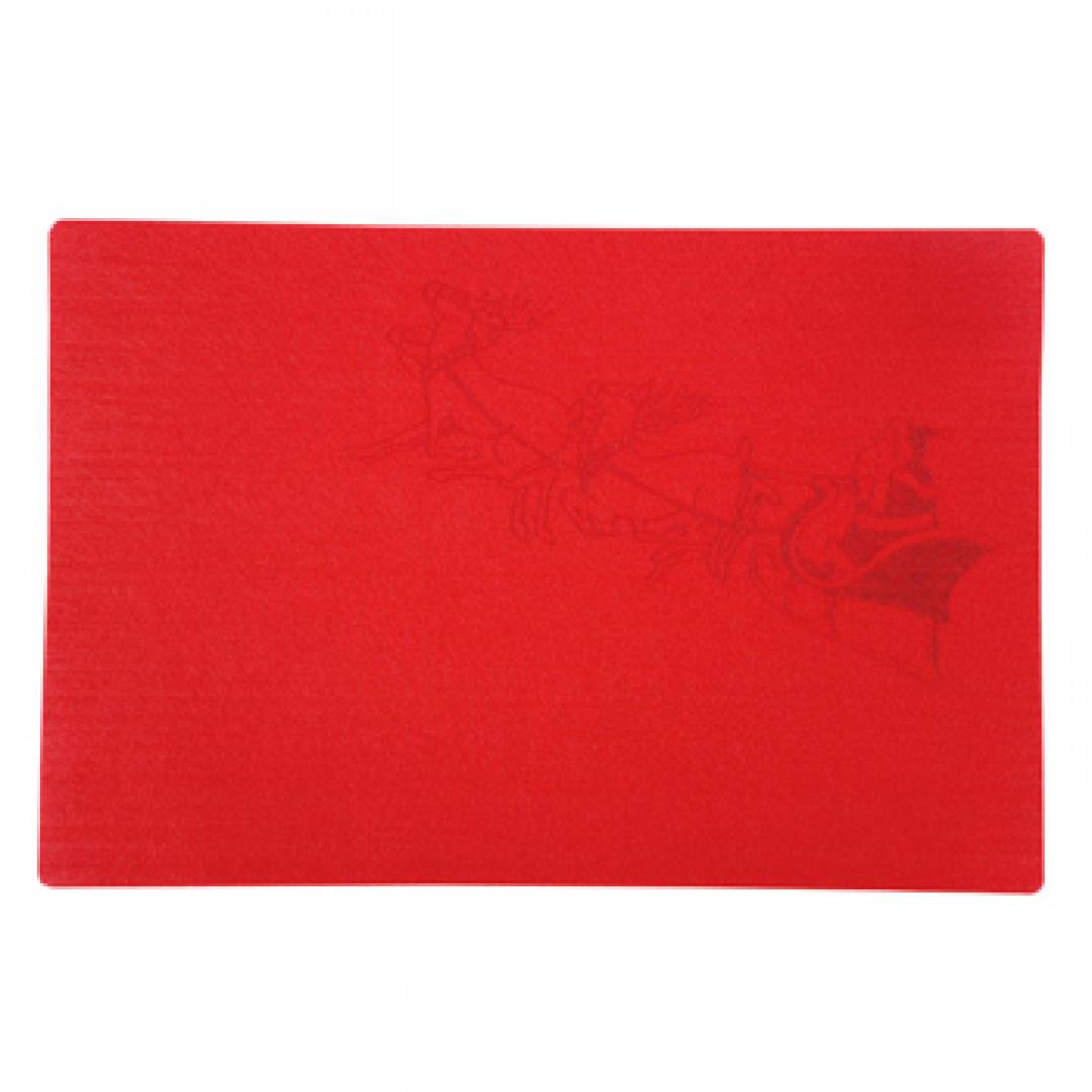 M140015 Red - Table mat square - mbw