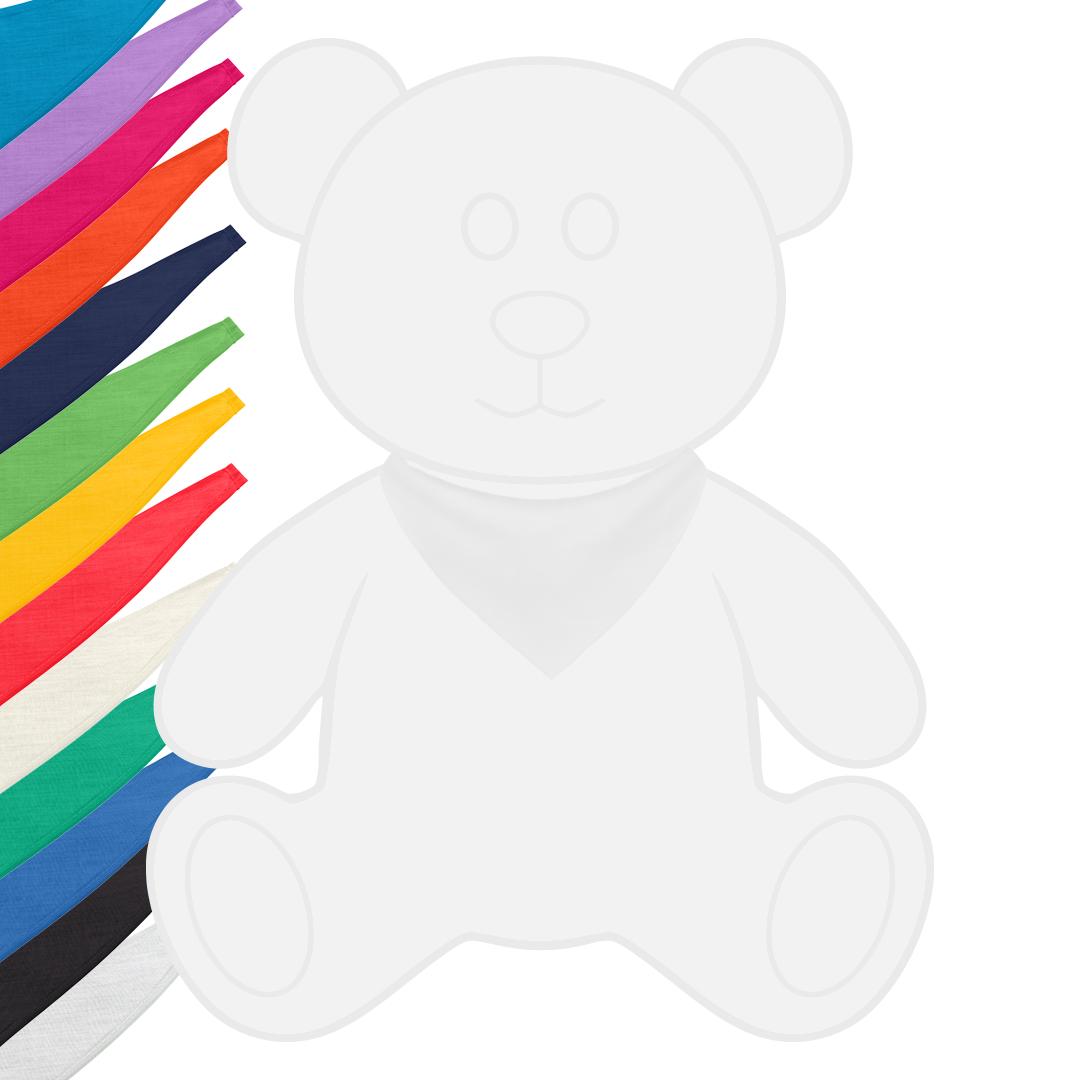 M160161 White - Triangular scarf - mbw