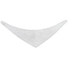 M160161 White - Triangular scarf - mbw
