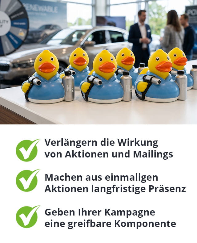 Werberatikel für Mailings und Aktionen