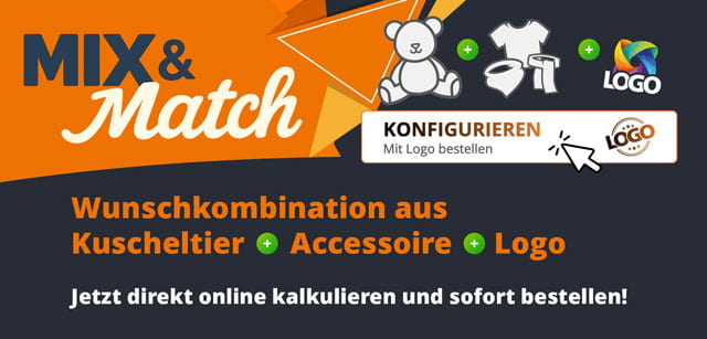 Mix & Match - jetzt mit Logo kombinieren