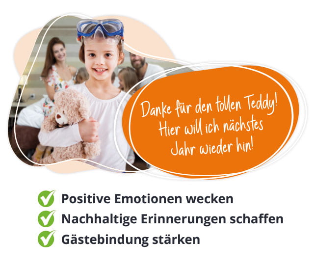 Kind mit Teddy