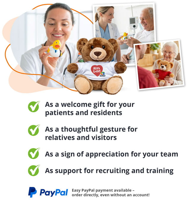 Handover of promotional items