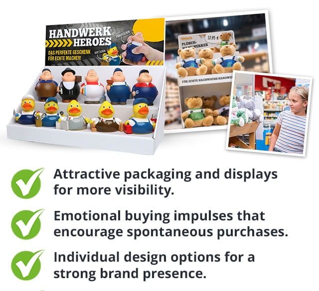 Advantages of displays at the point of sale