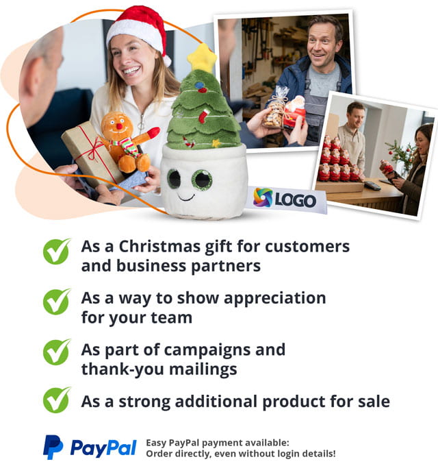 Handover of promotional items