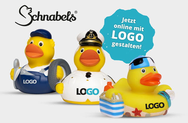 Enten mit Logodruck