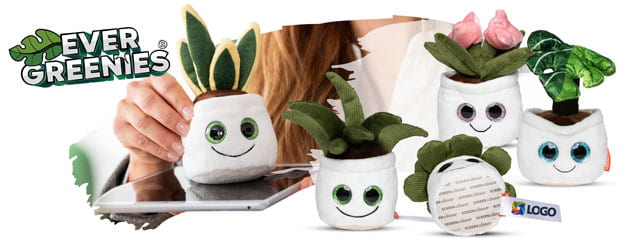 Evergreenies Displayreiniger in Pflanzenform