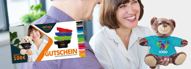Muster mit Logodruck