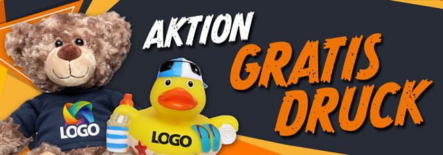 Aktion: Gratis Logodruck