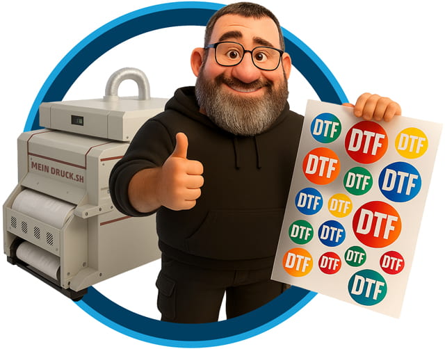 DTF-Drucke direkt vom Hersteller