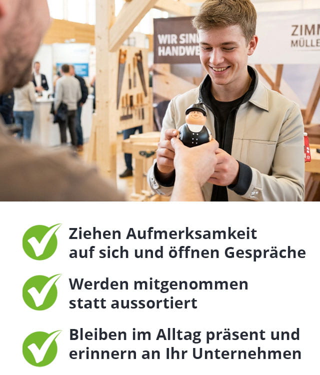 Kleine Aufmerksamkeiten für Bewerber