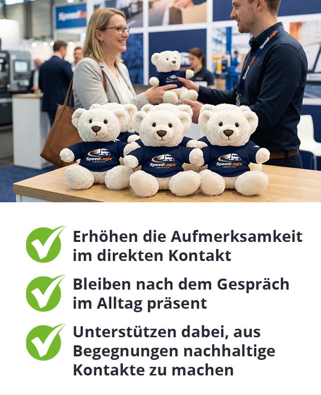 Give-Aways für Messen