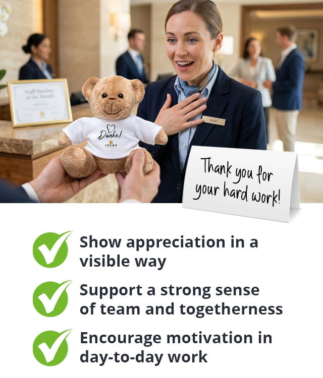 Small gifts for staff