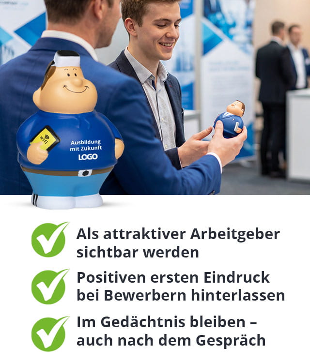 Kleine Aufmerksamkeiten für Bewerber