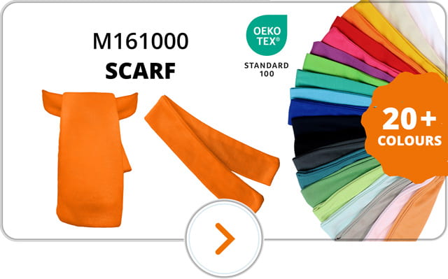 Scarves for cuddly toys in many colors