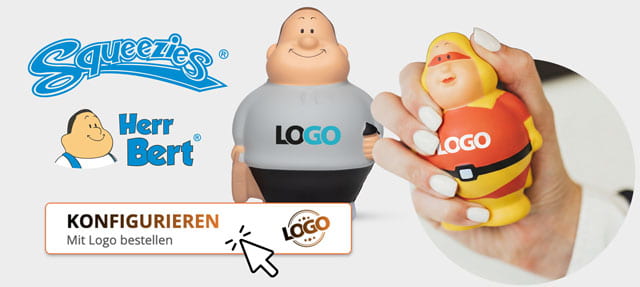 Mit logo bedruckte Anti-Stress-Produkte