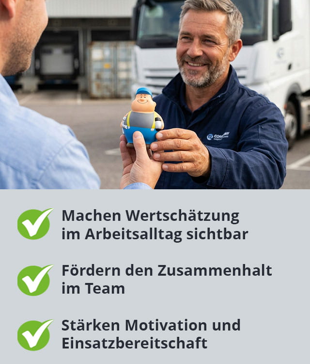 Kleine Aufmerksamkeiten für Team