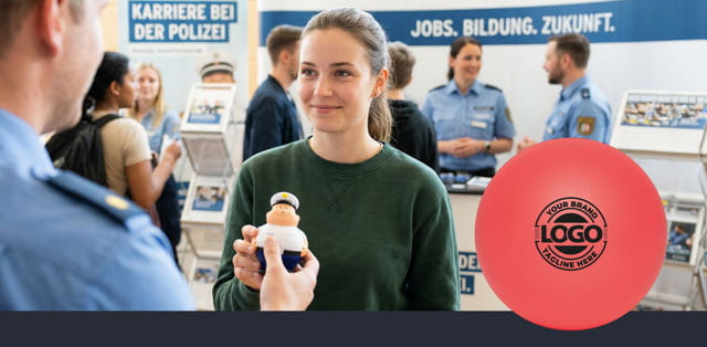 Geschenke an Bewerber auf Jobmessen