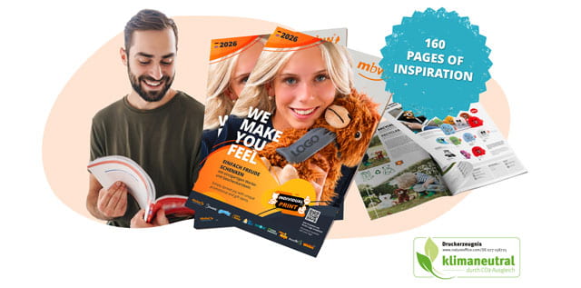 Man with mbw catalogue