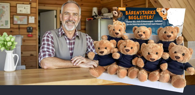 Tresenaufsteller am Point of Sale