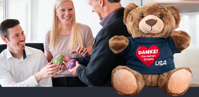 Geschenke für das Team